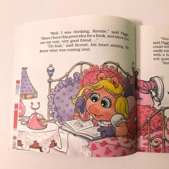 Vintage 1991 Too Many Promises Muppet  Kids Childrens Golden Look Look Book - Picture 14 of 16
